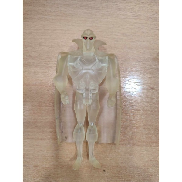 Justice League Unlimited - MARTIAN MANHUNTER clear invisible jla toy figure [Used-no box]