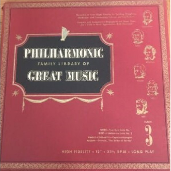 Philharmonic Family Library of Great Music Album #3 - Lp [Used-Media: VG, Sleeve: F]