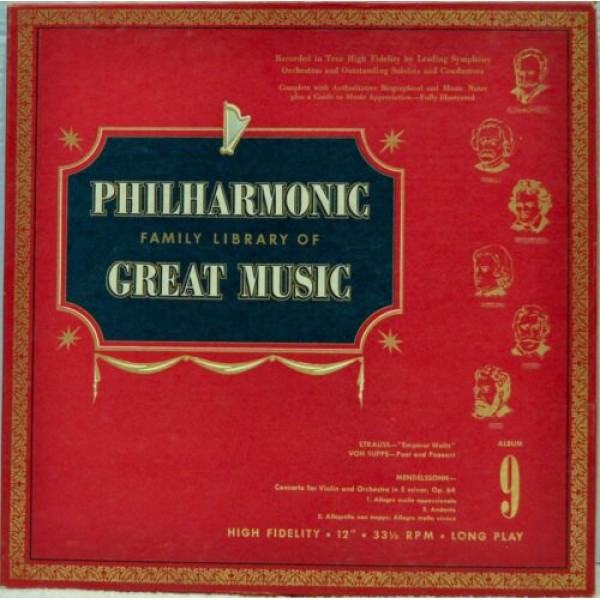 Philharmonic Family Library of Great Music Album #9 - Lp [Used-Media: VG, Sleeve: F]
