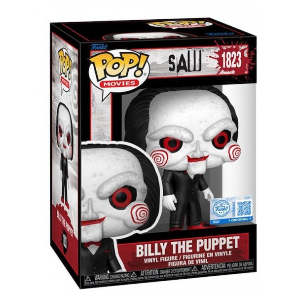 Funko Pop Movies: Saw - Billy the Puppet Special Edition #1823