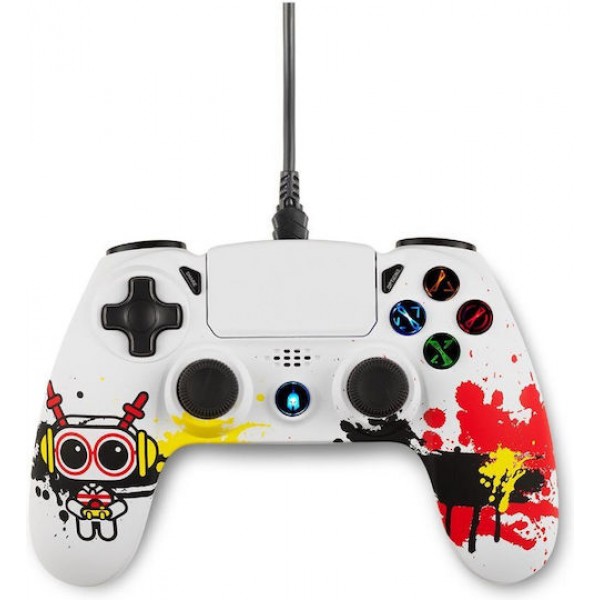 Spartan Gear Hoplite 2 Ενσύρματο Χειριστήριο για PC / PS4 Super Gamer