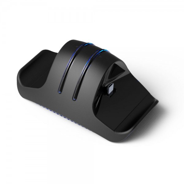 X-Rocker Gaming Controller Dual PS4 Βάση Φόρτισης 2 Θέσεων Μαύρο Μπλε