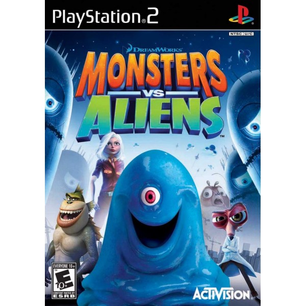Monsters Vs Aliens - PS2 [Used-No manual]