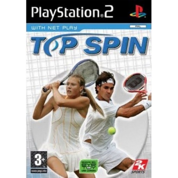 Top Spin - PS2 [Used-English game/Dutch cover & manual]