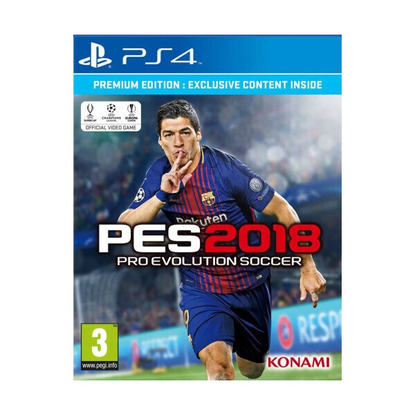 Pro Evolution Soccer 2018 premium edition- Ps4 [Used]