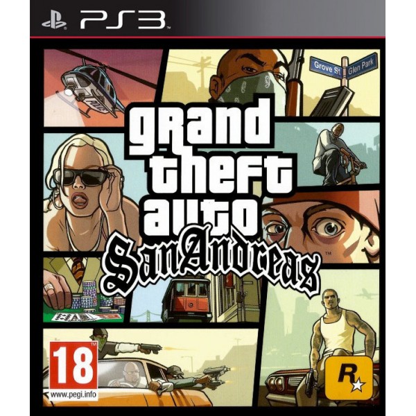 Grand Theft Auto San Andreas - PS3 [Used]