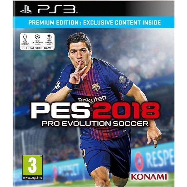 Pro Evolution Soccer 2018 - PS3 [Used-Disc only]