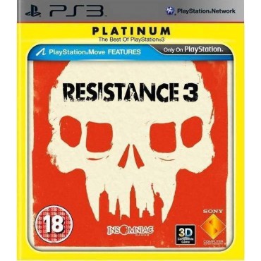 Resistance 3 PS3 platinum [Used]
